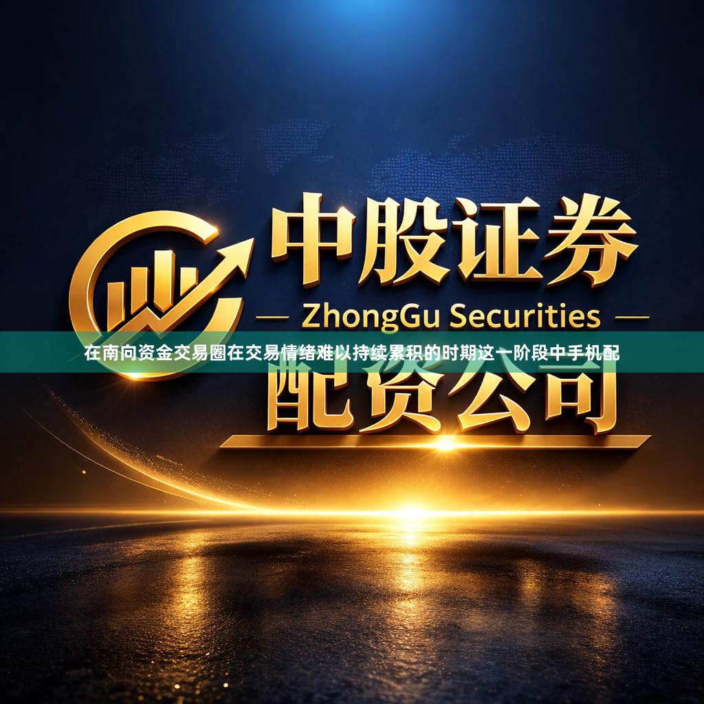 在南向资金交易圈在交易情绪难以持续累积的时期这一阶段中手机配