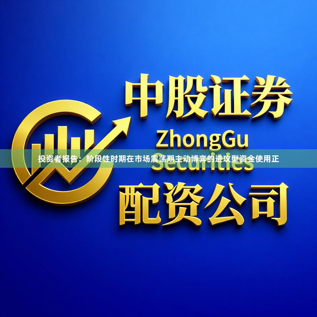 投资者报告：阶段性时期在市场震荡期主动博弈的进攻型资金使用正